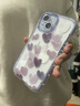 雅思戀 紫粉涂鴉愛(ài)心適用iPhone14手機殼蘋(píng)果13promax硅膠軟殼12/11全包防摔小眾女款 涂鴉紫色愛(ài)心 iPhone 15 曬單實(shí)拍圖