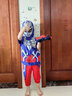 ULTRAMAN衣服正版男童夏季短袖三件套套裝2025新款賽羅超人童裝蜘蛛俠兒童 【升級版賽羅】三件套 120 cm 曬單實拍圖