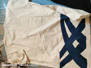亞瑟士ASICS運動(dòng)T恤男子女子跑步短袖透氣舒適中性運動(dòng)上衣2203A209-001 米白色 L 曬單實(shí)拍圖