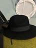 均欣民國風(fēng)男禮帽上海灘許文強復古黑色大檐英倫爵士禮帽男女士舞 曬單實(shí)拍圖