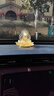 齊選觀(guān)音汽車(chē)擺件菩薩佛像出入保平安中控臺飾品車(chē)內高檔男士裝飾用品 琉璃蓮花雙面觀(guān)音【黃色】 曬單實(shí)拍圖