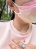 周大福（CHOW TAI FOOK）CTF周大福日本限定商品櫻花系列吊墜(鑲鉆)(181547-U) 曬單實拍圖