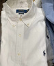 Polo Ralph Lauren 拉夫勞倫 男女同款 經(jīng)典牛津布襯衫RL11898 100-白色 L 曬單實拍圖