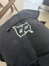 gxg.jeans男裝冬季新款老花滿(mǎn)印拼接保暖短款連帽羽絨服 黑色 XL 180 曬單實(shí)拍圖