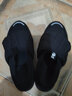 匹克（PEAK）態(tài)極大三角面包鞋休閑懶人鞋秋季新款男鞋青少年女鞋一腳蹬拖鞋 【男款】全黑 44 曬單實(shí)拍圖