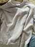 Calvin Klein內(nèi)衣【七夕禮物】秋冬情侶款抗靜電ck半邊絨可外穿家居睡褲AD0014 CFT-靜謐灰 M 曬單實(shí)拍圖