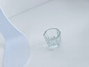 AMDMG帶蓋玻璃水晶亮片水彩調(diào)色潤(rùn)筆清潔工具美甲洗筆杯美甲專用 簡(jiǎn)約.水晶杯 曬單實(shí)拍圖