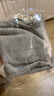 無印良品（MUJI）男女通用 珠地網(wǎng)眼 T恤 男式女式 無性別 短袖上衣打底衫AB18CC4S 灰色 M (165/88A) 曬單實拍圖
