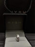 銘揚飾海MYSH 925銀荷魯斯上帝之眼耳環(huán)男士耳釘原創(chuàng)復古潮流個性單只耳飾 單只 曬單實拍圖