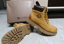 Dickies男士馬丁靴時(shí)尚百搭帥氣英倫風(fēng)休閑靴子工裝靴 土黃 43  曬單實(shí)拍圖