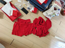 七匹狼保暖內衣男士純棉抗寒秋衣秋褲內褲襪子本命年大紅色蛇年禮盒套裝 100%純棉全身抗菌-鴻運禮盒 2XL -180/105(150-170斤) 曬單實(shí)拍圖