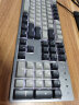 DURGOD 杜伽87/104键笔记本电脑PBT键帽机械键盘全键无冲（办公游戏电竞吃鸡键盘） K310-深空灰-白光-热插拔版（定制轴） 单光 红轴 实拍图