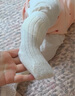babylove嬰幼兒中筒襪秋冬款保暖純色舒適防掉跟新生兒襪子彈力寶寶襪 奶白 1雙 6-12月 （10.5cm） 曬單實(shí)拍圖