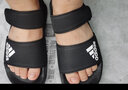 阿迪達(dá)斯 （adidas）Adidas夏男女童魔術(shù)貼沙灘露趾涼鞋GW0344 GW0344 32 碼13K/適合腳長(zhǎng)190mm 曬單實(shí)拍圖