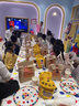 唯美印記卡通兒童胸包 時尚百搭幼兒園胸包 戶外休閑旅行斜挎包包幼兒園 【京倉】牽手黃色【適合幼兒園】 曬單實拍圖