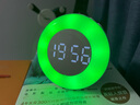 小醒K6桌面無(wú)線(xiàn)藍牙音箱桌面迷你小音響時(shí)鐘鬧鐘學(xué)生女孩充電款多功能臥室七彩夜光燈小巧便攜式低音炮 頂配白【彩燈+續航96h+大音量+2米線(xiàn)】 曬單實(shí)拍圖