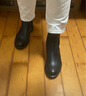 愛(ài)步（ECCO）女鞋冬季英倫圓頭舒適靴子切爾西靴短靴女靴266503 海外直郵 01001 37 曬單實(shí)拍圖