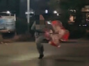 阻力傘田徑訓練跑步減速傘短跑爆發(fā)降落傘兒童體能足球訓練器材 涂銀單傘(橙色)魔術(shù)貼腰帶 曬單實拍圖