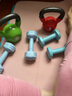 XTR Fitness壺鈴女士健身家用提臀鑄鐵提壺男士練臂肌競技浸塑啞鈴負重深 10kg 【蘋果綠】約22磅 曬單實拍圖