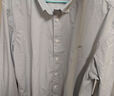 HLA海瀾之家長(cháng)袖襯衫男春季山不在高系列時(shí)尚襯衣男 曬單實(shí)拍圖