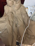 雅鹿秋冬新品韓版短款純色羽絨馬甲女新款寬松外穿馬夾保暖背心女裝 卡其色 2XL (175) 約146-165斤 曬單實(shí)拍圖