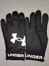 安德瑪（Under Armour） 手套男秋冬加絨保暖運(yùn)動(dòng)防滑騎行跑步 足球手套UA飛盤(pán)女觸屏手套 黑色22610401-001 L【掌寬9.5-10.5cm】手掌寬大者 曬單實(shí)拍圖