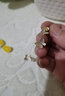 大絨鵝蝴蝶耳環(huán)女新款情人節(jié)生日禮物貝母耳釘長(zhǎng)款仙精致氣質(zhì)感耳墜 金色S 曬單實(shí)拍圖