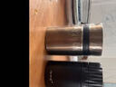 花間道保溫杯男士高檔禮品茶杯銀杯子純銀內(nèi)膽水杯茶水分離杯教師節(jié)禮物 耀石黑鑄銀內(nèi)膽 320ml 曬單實(shí)拍圖