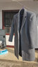 羅蒙【羊毛加棉加厚】羊毛呢大衣男士休閑冬季中長(cháng)款上衣呢子風(fēng)衣外套 曬單實(shí)拍圖