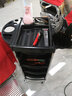 田門(mén)前 美容美發(fā)工具車(chē)發(fā)廊小推車(chē)理發(fā)店專(zhuān)用燙染工具多功能五層杠車(chē) 黑色 曬單實(shí)拍圖
