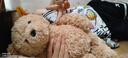 Steiff毛絨玩具公仔泰迪熊玩偶Jimmy男女孩女生生日禮物抱枕娃娃 曬單實(shí)拍圖