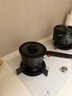 特福（Tefal）鍋具套裝百變鍋鑄鋁紅心可拆卸煎炒鍋六件套黑美人【帶硅膠鏟】 曬單實(shí)拍圖