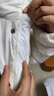 The North Face北面羽絨服女戶外700蓬鵝絨高蓬保暖外套89YN 米白色/ROU L 曬單實(shí)拍圖