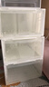 透明鞋柜防塵盒防潮鞋盒前開(kāi)式置物架儲物用品收納箱收納盒高顏值 透明加厚大號 1只裝 曬單實(shí)拍圖