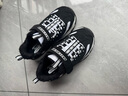 Skechers斯凱奇熊貓鞋2021冬季女童老爹鞋兒童運動鞋加絨鞋子302539L 曬單實拍圖