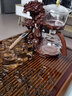 淳意玻璃自動懶人茶具套裝搖錢樹自動感應(yīng)泡茶器創(chuàng)意家用功夫磁吸茶壺 搖錢樹泡茶器+6把杯 曬單實拍圖