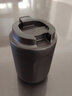 SIMELO保溫杯316不銹鋼高顏值便攜隨行杯子咖啡杯 220ML曼特寧黑 曬單實(shí)拍圖