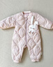 富羅迷（follow me）寶寶羽絨服連體衣冬裝女寶寶衣服嬰幼兒外出服白鴨絨抱衣秋冬棉服 粉色 【A類標(biāo)準(zhǔn)】 66 默認(rèn)尺碼26 曬單實(shí)拍圖