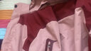 Simboo三合一沖鋒衣女男戶外夾克防寒風(fēng)保暖登山服夾克小個(gè)子秋冬短外套 552粉色-女款 L 曬單實(shí)拍圖