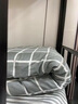 紅蜻蜓 床上三件套六件套純棉100%學(xué)生單人宿舍1.2米床床單被罩床上用品 水波物語(yǔ)【100%純棉面料】 0.9床三件套【被套+床單+枕套1】 曬單實(shí)拍圖