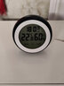 歐達時(shí)磁吸/掛鐘式電子表溫濕度計 迷你多功能室內家用家庭高精準磁鐵 306F 黑色【燈光+時(shí)間+鬧鐘】 曬單實(shí)拍圖