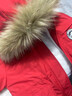 女童秋冬裝洋氣加絨加厚外套棉服2025新款冬季冬款大童兒童派克服 大紅色 150 曬單實(shí)拍圖