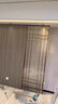 不銹鋼藝術(shù)夾絲玻璃屏風(fēng)酒店客廳新中式現(xiàn)代入戶玄關(guān)金屬隔斷定制 來圖定制（聯(lián)系客服報(bào)價(jià)） 曬單實(shí)拍圖