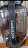 樂扣樂扣（LOCK&LOCK）小水庫大容量塑料運(yùn)動水杯戶外冷水壺刻度把手男女杯子2.2L灰色 曬單實(shí)拍圖
