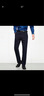 雅戈爾褲子男秋冬季青年商務(wù)休閑男長(cháng)褲VCDP329979FWA深藍180/88A 曬單實(shí)拍圖