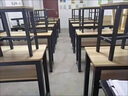 璟賜培訓(xùn)桌長(zhǎng)條桌培訓(xùn)桌椅一體會(huì)議桌椅清倉(cāng)機(jī)構(gòu)輔導(dǎo)班課桌椅員工雙人 100*40*75單層4張起 曬單實(shí)拍圖