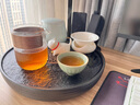 龍泉青瓷手抓壺大號容量防燙蓋碗茶壺家用中式單個茶碗陶瓷泡茶器功夫茶具 祥云填釉手抓壺 禮盒裝 曬單實拍圖