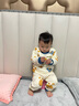 俞兆林（YUZHAOLIN）兒童保暖內衣男童秋衣秋褲套裝冬季夾棉加厚睡衣童裝 貓兔賽跑 曬單實(shí)拍圖