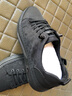 沙馳（SATCHI）男鞋新款商務(wù)休閑鞋男士板鞋時(shí)尚印花透氣舒適懶人鞋子男 黑色 41 (255mm) 皮鞋碼 曬單實(shí)拍圖