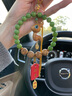 禧卡森  十八籽菩提汽車(chē)掛件一鹿平安高檔車(chē)內掛飾高端車(chē)載后視鏡掛件 一路平安鹿-十八籽菩提 曬單實(shí)拍圖